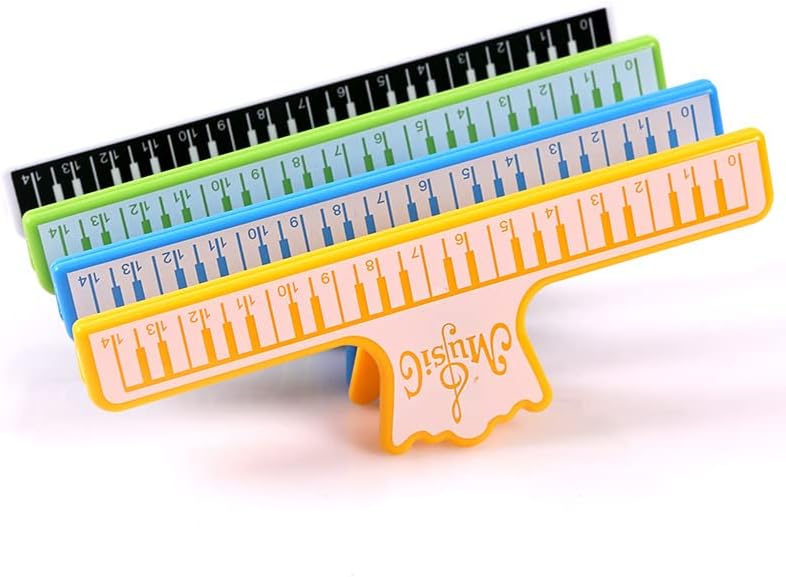 CCeCCe 5 Pack Music Book Clip to Hold Book Open Music Page Paper Sheet Note Holder Clips for Music Reading Stand Guitar Piano Violin Cello Flute Musical Instrument Player Musician - Image 3
